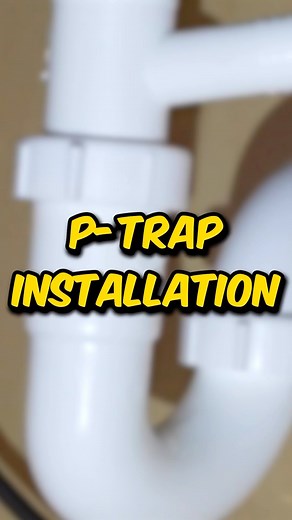 The Excellent Laborer on Instagram: "P-Trap Installation On A Kitchen Sink! #plumbing #diy #howto"