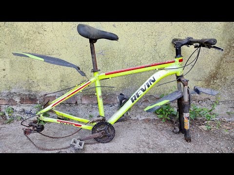 Old Rusty Bicycle Restoration | Full Bike Rebuild