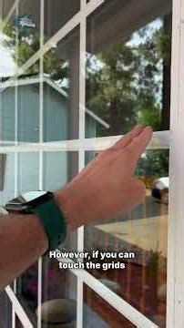 The difference between a real French Pane window and a window with grids between the glass