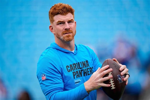 Eagles acquire veteran backup quarterback Andy Dalton from Panthers, AP source says