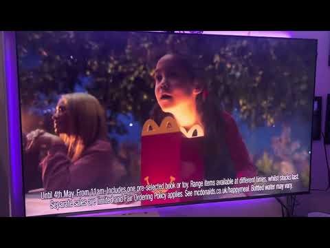 Super Mario galaxy movie happy meal advert uk 2026 march - may