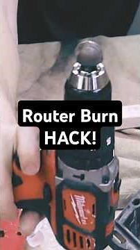 I Tried Fixing Router Burn With a Drill… Did It Work?