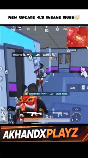 1 vs Squad Rush 😱 New BGMI Update 4.3 Pro Reaction 🤯 #shorts #bgmi #bgmishorts #gaming