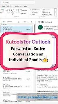 Forward an Entire Email Conversation in Outlook