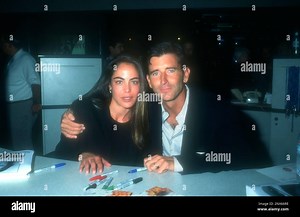 Los Angeles, California, USA 11th July 1996 Actress Yancy Butler and Actor Matt McCoy attend the 15th Annual Video Software Dealers Association (VSDA) Convention and Expo on July 11, 1996 at Los Angeles Convention Center in Los Angeles, California, USA. Photo by Barry King/Alamy Stock Photo Stock Photo - Alamy