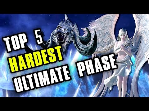 5 HARDEST ULTIMATE PHASES IN FFXIV