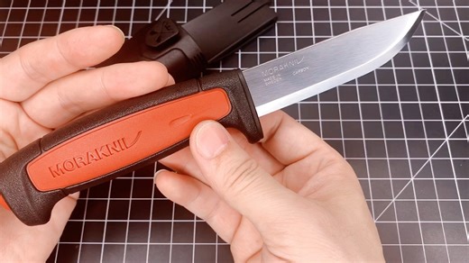 【小刀客】开箱+简评 莫拉 Pro C碳钢版 Morakniv Pro C