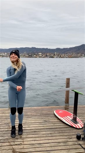 2.7K views · 68 reactions | The pump foil stoke continues in Winter...