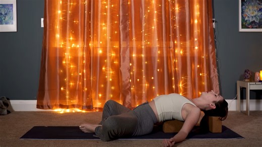 Full body yin yoga for deep relaxation and better sleep
