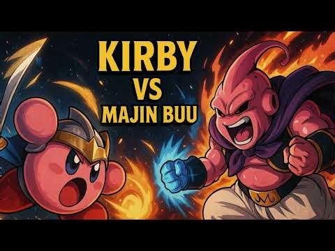 KIRBY vs MAJIN BUU – ¡LA GUERRA ROSA DEFINITIVA!