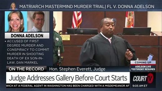Judge Admonishes Gallery Before Adelson Trial Testimony