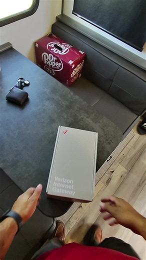 Unboxing and activating Verizon Home Internet for the RV #rv #wifi #verizon #home #internet