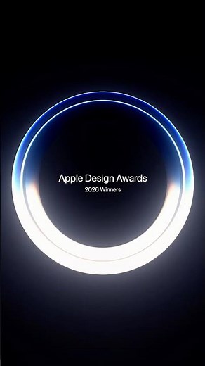 The 2026 Apple Design Award winners are here!