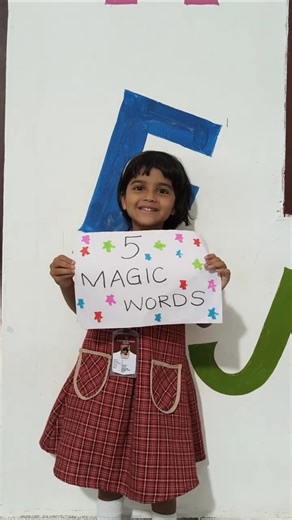 MAGIC WORDS 🌈 PRE SCHOOL ACTIVITY