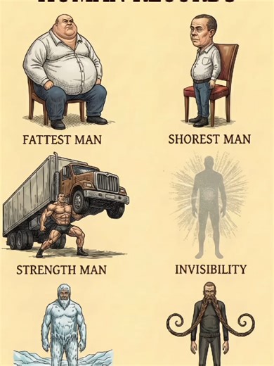 Unbelievable Human Records That Will Shock the World