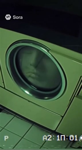 Prompted a creepy laundromat scene.