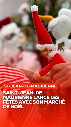 🎄 Saint-Jean-de-Maurienne lance les fêtes avec son marché de Noël Ce week-end, Saint-Jean-de-Maurienne accueille le traditionnel marché de Noël, avec près de 70 exposants réunis pour proposer gourmandises, artisanat et idées cadeaux. Un rendez-vous incontournable pour entrer dans la magie de Noël ! ✨ Le Père Noël et ses lutins sont présents pour accueillir petits et grands, autour de stands dédiés aux enfants, ateliers créatifs et surprises festives. C’est le coup d’envoi des animations de fin 
