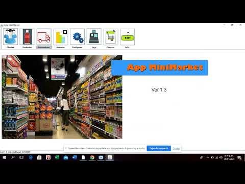 Sistema minimarket java con lector código de Barras