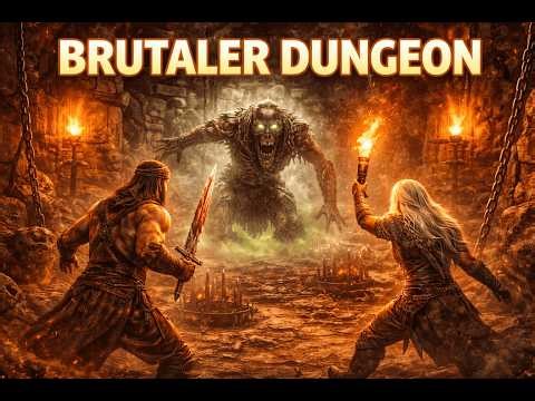 Our first dungeon was BRUTAL… but we survived! | Conan Exiles German I #13