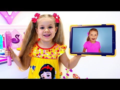 Diana and her fun Day with Kin Tin