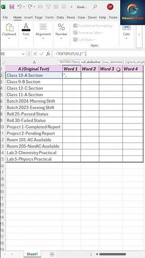 How to Remove Space and Hyphen in Excel 🔥#shortsvideo #excel #spreadsheetmagic #viralvideo #tricks