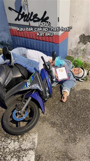 Kisah Lawak Motor Pelesit dan Akibatnya di Johor Bahru