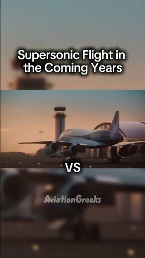 Supersonic Flight Before vs Supersonic Flight in the Coming Years | #aviation #planes #airplane