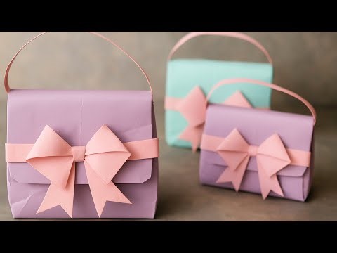 How To Make a Cute Pepar Bag/DIY Mini Paper Bag/Easy and Simple#viralvideo #art #diy