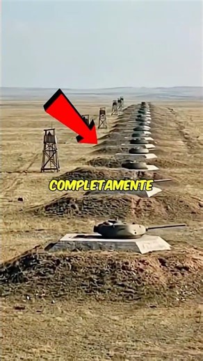 Did the Soviets bury their tanks alive?!