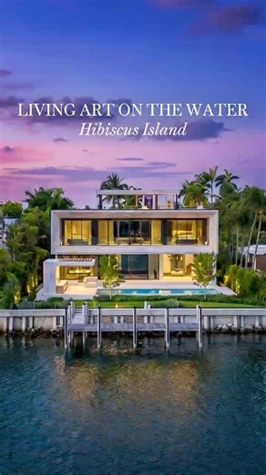 Miami's $50M Living Work of Art — Hibiscus Island's Most Insane Mansion | #realestate #luxury