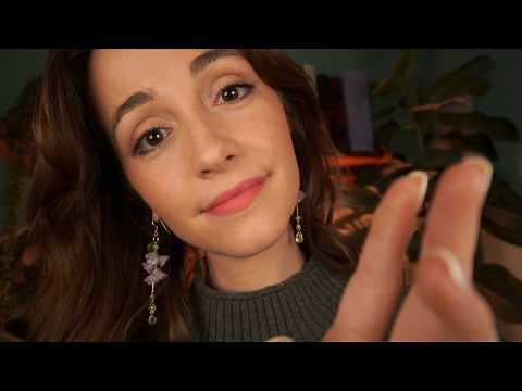 ASMR | too anxious to sleep? let me help calm you down 💙 (whispers, EFT tapping, reading)