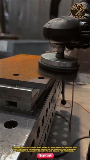 Rust Cleaning Tool in Action | Fast Metal Surface Restoration ⚙️ #automobile #tools #beautifultools