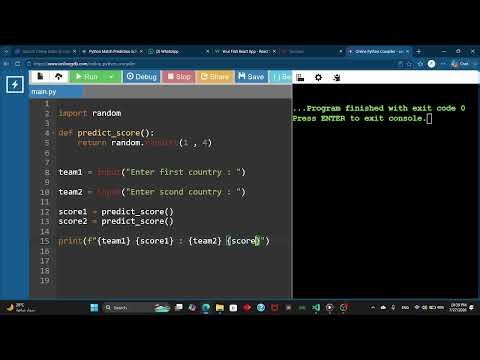 Python AI Predicts the NEXT World Cup Final Score!
