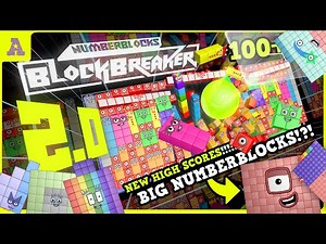 Big Numberblocks 100, 155, 167 & More added in BLOCKBreaker V2.0
