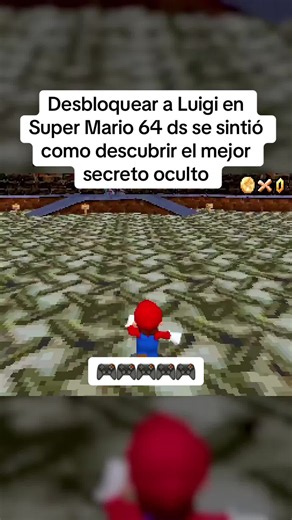 How I Unlocked Luigi in Super Mario 64 DS