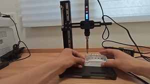 NovelLife Upgraded Vertical Heat Set Insert Tool Pressing Machine with 60W Soldering Iron M2-M8 Tip Adapter Hot Melt Brass Knurled Nuts Threaded Embedded Insertion for 3D Printed Parts