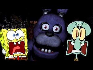 Spongebob and Squidward PLAYS FNAF!!