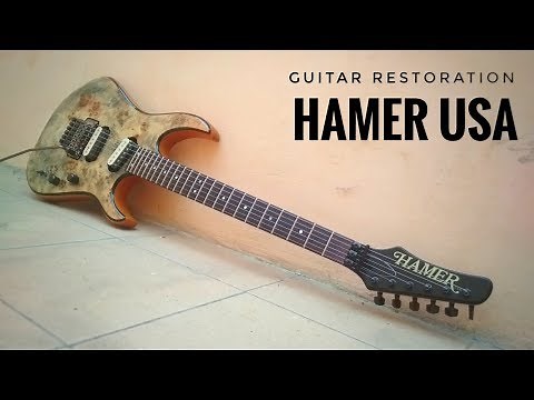 Guitar Restoration : USA Hamer Guitar