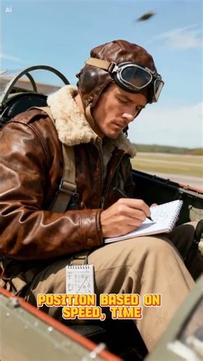 How Pilots Navigated Before Radar #historyshorts #aviation #historicalfacts #history