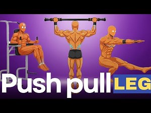 3 Days Push Pull Legs (PPL) Workout Routine | push pull legs for beginners
