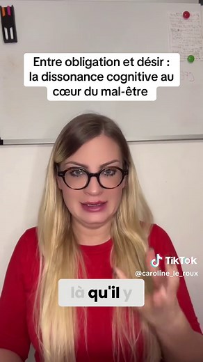 La dissonance cognitive est l’inconfort psychologique que l’on ressent lorsqu’il existe un décalage entre nos croyances, nos pensées ou nos valeurs et nos comportements, nous poussant à les rationaliser ou à les modifier pour retrouver une cohérence intérieure. #hypnose #psychologie