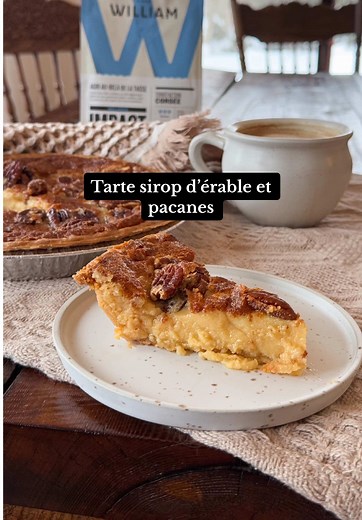 Tarte au sirop d'érable et pacanes : Un réconfort d'hiver