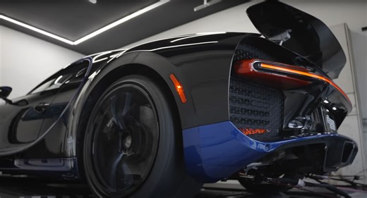 Watching A Bugatti Chiron On A Dyno Is Quite A Sight To Behold | Carscoops