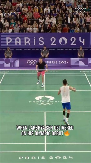 Olympic Khel on Instagram: "Lakshya Sen announced his arrival on the biggest stage and how! 😮‍💨🤌"