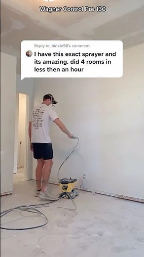 Wagner Control Pro 130! Great for large painting projects. #WorkingAtHome #DIY #doityourself