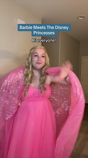 Barbie Meets The Disney Princesses