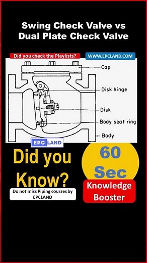Swing Check Valve vs Dual Plate Check Valve