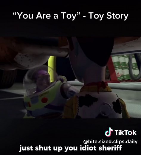 “You Are a Toy” - Toy Story (1995) #movie #movies #toystory #woody #buzzlightyear #pixar