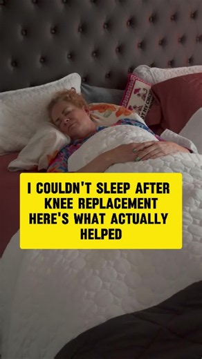 How to Sleep After Knee Replacement: Tips That Actually Help