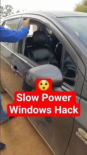 Slow Power Windows? Easy Fix!